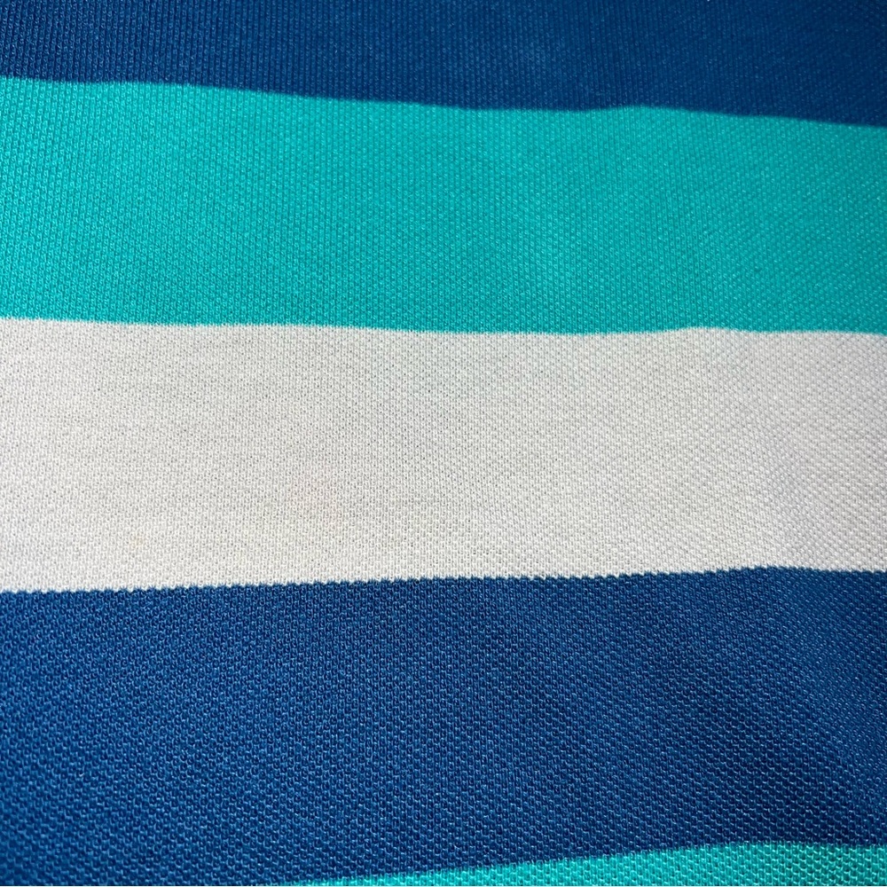 MAXWORKWEAR Polo Shirt Mens 3X Striped preppy rugby Short Sleeve MXW 3XL Grandpa - Picture 8 of 10